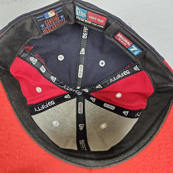 SAN DIEGO PADRES Hat New Era 59FIFTY MLB Fitted USA Wool Size 7 1/8 Baseball Cap - Picture 9 of 13